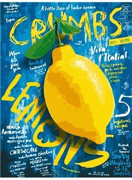 Картина по номерам "Сочный лимон" 30*40 см AS0213 ArtStory