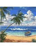 Картина по номерам "Утро в раю" 40*40 см AS0328 ArtStory