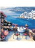 Картина по номерам "Греческий колорит" 40*40 см AS0632 ArtStory