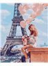 Картина по номерам "Романтика в Париже" 40*50 см BK-GX26714 Никитошка
