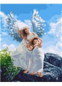Картина по номерам "Объятия ангела" 40*50 см BK-GX27565 Никитошка