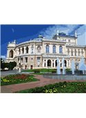 Картина по номерам "Одесский театр оперы и балета" 40*50 см BK-GX30156 Никитошка