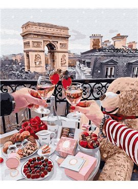 Картина по номерам "Там где хорошо" 40*50 см BK-GX31925 Никитошка