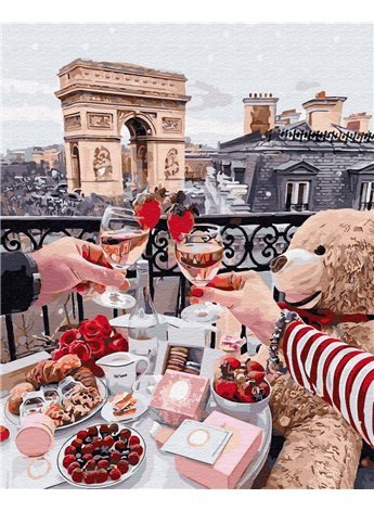 Картина по номерам "Там где хорошо" 40*50 см BK-GX31925 Никитошка