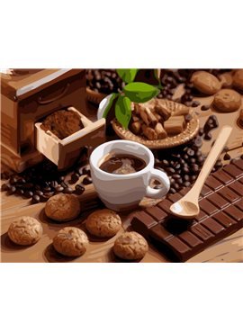 Картина по номерам "Шоколадный натюрморт" 40*50 см BK-GX4130 Rainbow Art