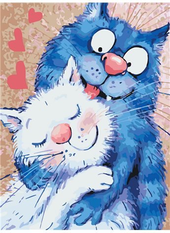 Картина по номерам "Большое чувство" 30*40 см KHO4049 Идейка