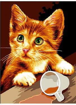 Картина по номерам "Это не я!" 30*40 см VK175 Babylon