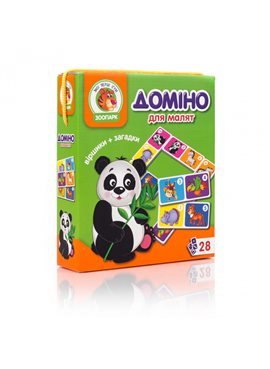Домино "Зоопарк" VT2100-04 (укр) Vladi Toys VT2100-04
