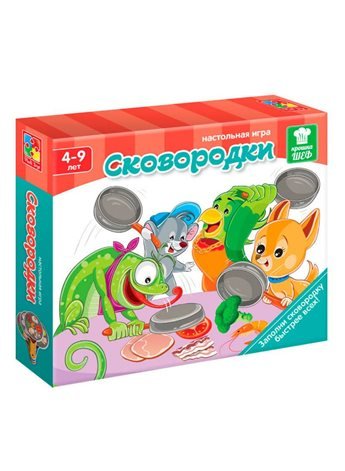 Игра на скорость "Сковородки" VT2309-09 (рус) Vladi Toys VT2309-09