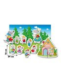 Игра настольная "Магнитный театр. Волк и семеро козлят" VT3206-23 (рус) Vladi Toys VT3206-23