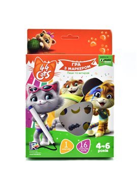 Игра с маркером "44 Cats" VT5010 (укр) Vladi Toys VT5010-15