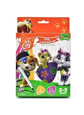 Игра с маркером "44 Cats" VT5010 (укр) Vladi Toys VT5010-15