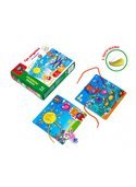 Игра-шнуровка с липучками VT5303 Vladi Toys VT5303-09