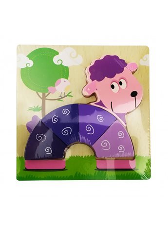 Деревянная игрушка Пазлы MD 0904 MD 0904-14