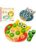 Деревянная игрушка Рамка-вкладыш MD 2018-1 Wooden Toys MD 2018-2