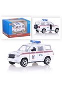 RUS Модель джип PLAY SMART 6403A Автопарк МЧС 6403A