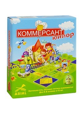 Настольная игра Arial Коммерсант-юниор 911043 Arial 911043