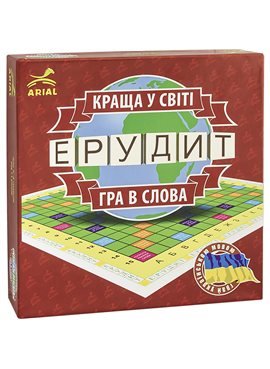 Настольная игра Arial Ерудит-УКР. Гра в слова 910107 Arial 910107