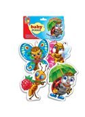 Беби пазлы "Веселые букашки" VT1106-82 (укр) Vladi Toys VT1106-82