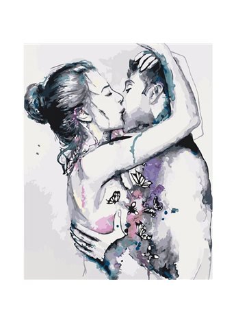 Люди "Страсть" 40*50см * KHO2673 Идейка KHO2673