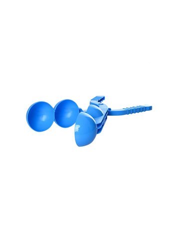 Снежколеп MS 1461Blue (Синий) 37см, двойной шар, пластик PP , в сетке, 38-8,5-7см MS 1461Pink