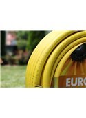 Шланг садовый Tecnotubi Euro Guip Yellow для полива диаметр 5/8 дюйма, длина 25 м (EGY 5/8 25)