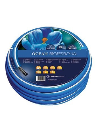 Шланг садовый Tecnotubi Ocean для полива диаметр 5/8 дюйма, длина 30 м (OC 5/8 30)