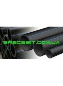 Труба ПЭ 40 10 атм. Evci Plastik магистральная черная с синей полосой