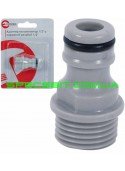 Адаптер на конектор 1/2 с нар. резьбой 1/2 Intertool (Интертул) GE-1001