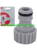 Адаптер для конектора 1/2 с внутренней резьбой 1/2 Intertool (Интертул) GE-1007