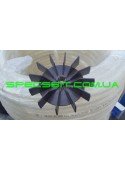 Крыльчатка для охлаждения двигателя доильного аппарата