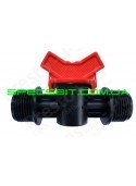 Кран Presto №MМ-0134 (Престо)  с 3/4 наружной и 3/4 наружной резьбой