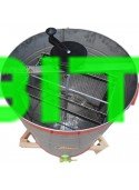 Медогонка НТЦ Чарунка 2-х рамочная нержавеющая Высокая рамка 435x470