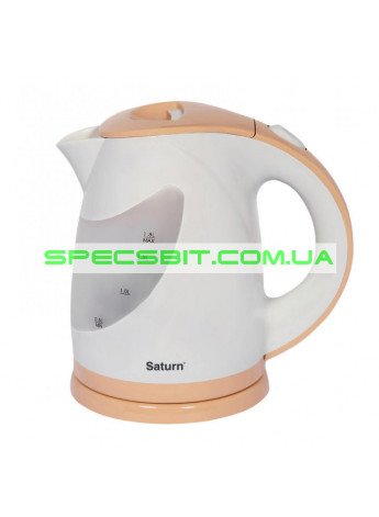 Электрический чайник Saturn (Сатурн) ST-EK0004 Cream 1,8л 2,0кВт двухцветная подсветка