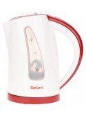 Электрический чайник Saturn (Сатурн) ST-EK8425 White with Burgu 1.7л 2,0кВт