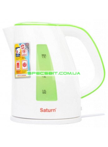 Электрический чайник Saturn (Сатурн) ST-EK8437 White 1,7л 2,2кВт
