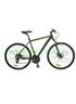 Велосипед дорожный/горный MTB LEON HD 80 рама-19 серый/зеленый OPS-LN-28-009 