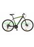 Велосипед дорожный/горный MTB LEON HD 80 рама-21 серый/зеленый OPS-LN-28-011 