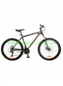 Велосипед горный MTB кросс-кантри Optima Gravity DD рама-19 черный/оранжевый OPS-OP-27.5-005 