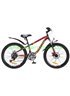Велосипед горный MTB Discovery Flint AM DD 24 рама-13 черный/оранжевый/красный OPS-DIS-24-076 