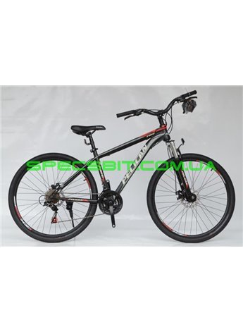 Велосипед Pelican 27,5 FIRE рама-17 черн-красн-серый