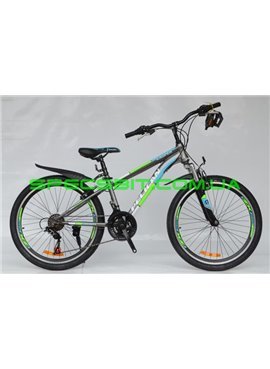 Велосипед Pelican 24 CASPER рама-13 серо-син-зел