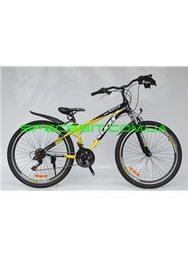 Велосипед Pelican 26 JUMP рама-14 желт-черн-бел