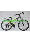 Велосипед Pelican 26 JUMP рама-14 зел-бел-черн