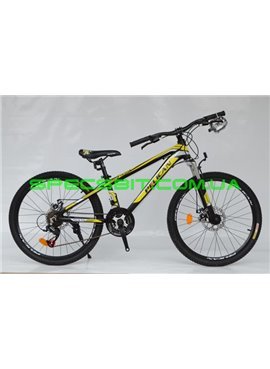 Велосипед Pelican 24 TRAFFIC рама-12 черн-желт-бел