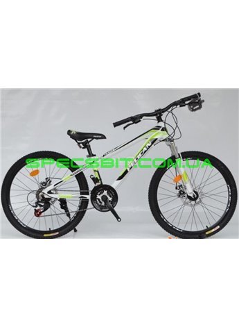 Велосипед Pelican 24 TRAFFIC рама-12 бел-черн-зел