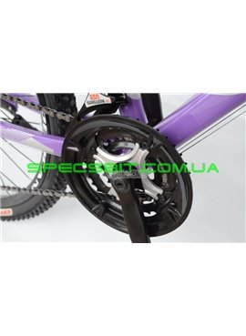 Велосипед Pelican 24 TRAFFIC рама-12 фиолет-белый