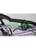 Велосипед Pelican 24 TRAFFIC рама-12 фиолет-белый