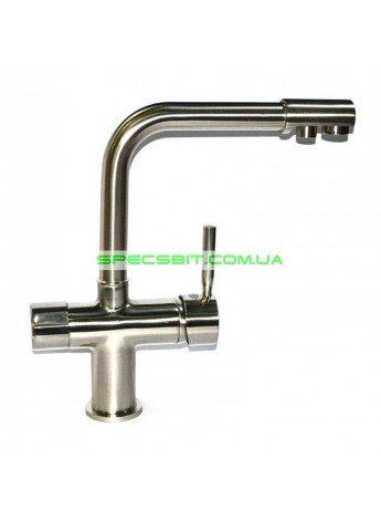 Смеситель для кухни Haiba (Хайба) Hans Stainless steel 021
