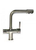 Смеситель для кухни Haiba (Хайба) Hans Stainless steel 021